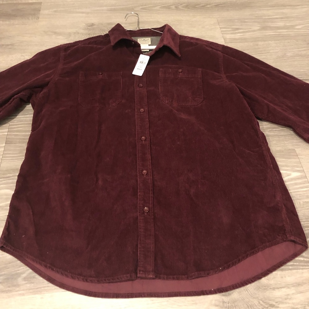 LL Bean men’s corduroy shirt